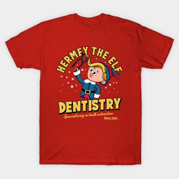 Hermey The Elf Dentistry T-Shirt by OniSide